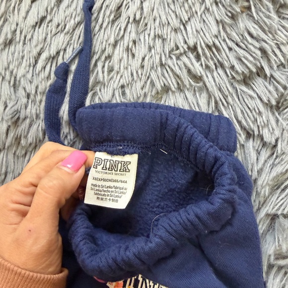 ⭐️PINK Victoria's Secret Blue Sweatpants & Hoodie Set - Picture 5 of 5